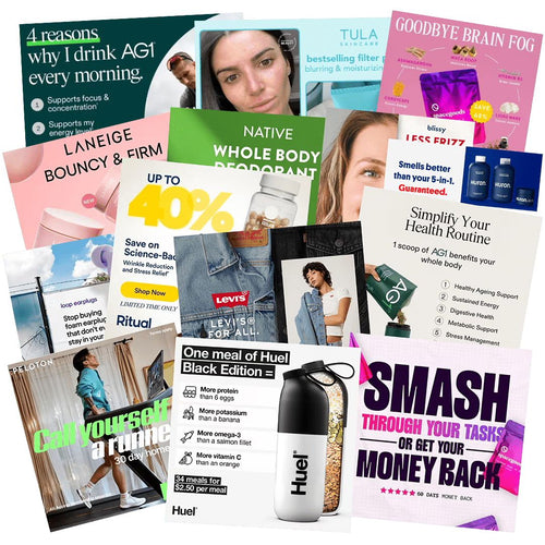 Scroll-stopping Ads Canva Template